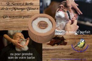 Illustration du savon à barbe