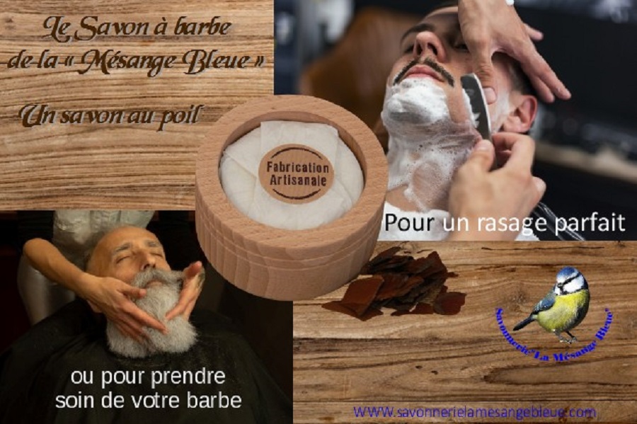 Le savon à barbe, un savon au poil.