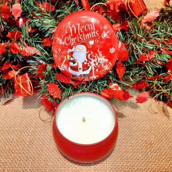 bougie-vintage-motif-noel-rouge-ouverte